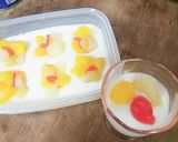 100kcal牛乳寒天 (粉寒天1gで)作り方4写真