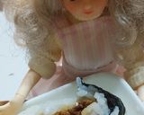 リカちゃん♡小えび佃煮おにぎり(マヨ)作り方18写真