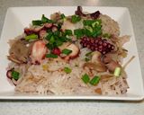 我が家の「タコと舞茸の炊き込みご飯」　作り方5写真