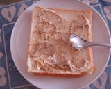 香ばしい　すりごまトースト作り方3写真