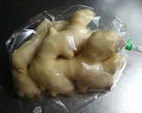新生姜の甘酢漬け作り方1写真
