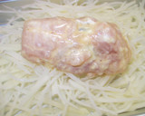 ささ身のくるくるジャガイモ衣焼き作り方5写真
