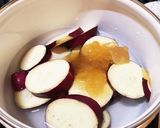 ＊簡単＊さつまいもの蜂蜜レモン煮＊作り方3写真