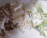ねぎ大量消費！ねぎときのこの炒め煮作り方1写真
