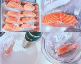 38℃〜 サーモンの火入れ温度比較実験作り方27写真
