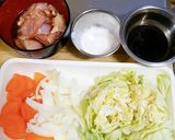 ご飯進む〜♡ピリ辛肉野菜炒め作り方1写真
