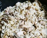 舞茸と昆布の鶏飯作り方6写真