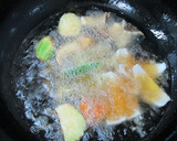 野菜とお餅の揚げだしあんかけ作り方3写真