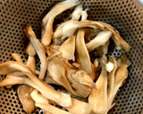 ほうれん草と舞茸の菜種和え作り方2写真