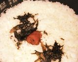 梅干しを入れてご飯を炊く作り方2写真