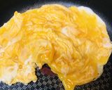 だし巻き風味のオムレツ＆醤油焼きピーマン作り方1写真
