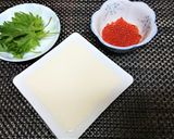 超速！30秒！【いくらと大葉の贅沢冷奴】作り方1写真