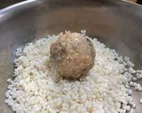 もち米海老団子/中華春節定番料理作り方7写真