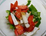 レンジで簡単！竹輪と野菜の鶏がら煮作り方2写真