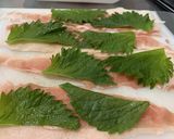 さっぱり！大葉と豚もも肉のくるくる巻き作り方1写真