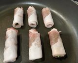 さっぱり！大葉と豚もも肉のくるくる巻き作り方2写真