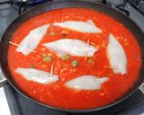 ひいかの詰めものトマト煮込み作り方9写真