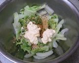 七味で減塩☆レンチン白菜の七味マヨサラダ作り方3写真