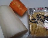 超簡単‼‥減塩「切り干し大根風の煮物」作り方1写真