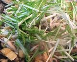 簡単♩水菜しめじの塩昆布炒めのマヨ和え作り方7写真