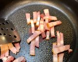 カルボナーラ風丼作り方3写真