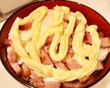 カルボナーラ風丼作り方6写真