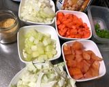 ミネストローネ(4人分)作り方1写真