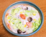 キャベツのクリームシチュー作り方5写真