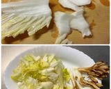 余った餅で♪白菜たっぷり焼きカレードリア作り方1写真