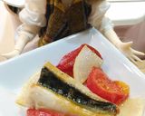 リカちゃん♡紅白サバ(かぶとトマト)作り方15写真