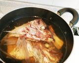鯛の潮汁(あら汁)作り方15写真