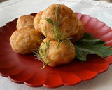 玉ねぎと鶏ひき肉の焼売風味揚げ♡作り方5写真