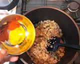和の香り！芹と牛蒡のキーマカレー作り方9写真