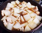 大根と鶏もも肉のオイスター煮作り方6写真
