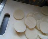 餅明太子ピザ作り方1写真