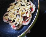 餅明太子ピザ作り方4写真