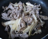 エリンギと豚肉の✿マヨ醤油炒め✿作り方4写真