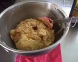りんご３個ケーキ作り方4写真
