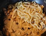 ヨウサマの減塩ボルチーニ茸風パスタ作り方6写真