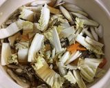 冷やし中華袋麺のタレでさっぱり中華鍋作り方3写真