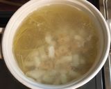 シーフードミックスとバジルのパスタ作り方3写真