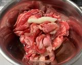 ホットプレートで簡単　ペッパーランチ風作り方1写真