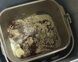 ふすまパンミックスdeチョコ＆くるみパン作り方1写真