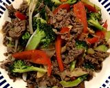 牛肉とお野菜のオイスターソース炒め作り方9写真