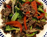 牛肉とお野菜のオイスターソース炒め作り方9写真