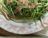 ベーコンと豆苗のニンニク炒め♪作り方9写真