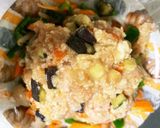 全てレンジなす豆腐スタミナ炒めドーム蒸し作り方20写真