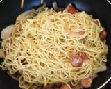 にんにくと醤油でペペロン風焼きそば作り方5写真