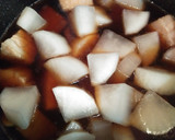 コーラで豚の角煮！大根&ゆで卵を一緒に!作り方10写真