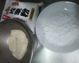 餅を茹でて苺➕茹で小豆で❤️いちご大福に作り方1写真
